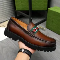 Cheap Gucci Oxfords Shoes For Men #1408591 Replica Wholesale [$102.00 USD] [ITEM#1408591] on Replica Gucci Oxfords Shoes