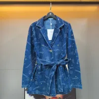 Cheap Chanel Coats Long Sleeved For Women #1408592 Replica Wholesale [$105.00 USD] [ITEM#1408592] on Replica Chanel Coats