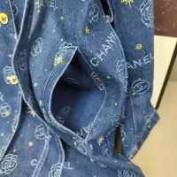 Cheap Chanel Coats Long Sleeved For Women #1408592 Replica Wholesale [$105.00 USD] [ITEM#1408592] on Replica Chanel Coats