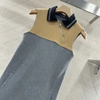 Cheap MIU MIU Dresses Sleeveless For Women #1408595 Replica Wholesale [$64.00 USD] [ITEM#1408595] on Replica MIU MIU Dresses