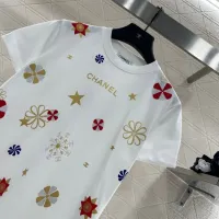 Cheap Chanel T-Shirts Short Sleeved For Women #1408601 Replica Wholesale [$52.00 USD] [ITEM#1408601] on Replica Chanel T-Shirts