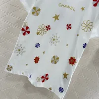 Cheap Chanel T-Shirts Short Sleeved For Women #1408601 Replica Wholesale [$52.00 USD] [ITEM#1408601] on Replica Chanel T-Shirts