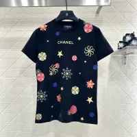 Cheap Chanel T-Shirts Short Sleeved For Women #1408602 Replica Wholesale [$52.00 USD] [ITEM#1408602] on Replica Chanel T-Shirts