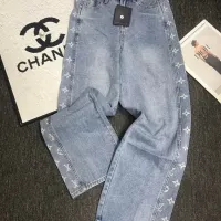 Cheap Louis Vuitton LV Jeans For Women #1408607 Replica Wholesale [$72.00 USD] [ITEM#1408607] on Replica Louis Vuitton LV Jeans