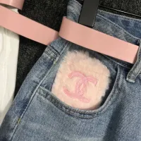 Cheap Chanel Jeans For Women #1408613 Replica Wholesale [$64.00 USD] [ITEM#1408613] on Replica Chanel Jeans