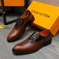 Cheap Louis Vuitton LV Oxfords Shoes For Men #1408622 Replica Wholesale [$88.00 USD] [ITEM#1408622] on Replica Louis Vuitton LV Oxfords Shoes