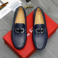 Cheap Salvatore Ferragamo Leather Shoes For Men #1408681 Replica Wholesale [$82.00 USD] [ITEM#1408681] on Replica Salvatore Ferragamo Leather Shoes