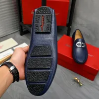 Cheap Salvatore Ferragamo Leather Shoes For Men #1408681 Replica Wholesale [$82.00 USD] [ITEM#1408681] on Replica Salvatore Ferragamo Leather Shoes