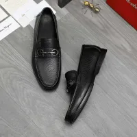 Cheap Salvatore Ferragamo Leather Shoes For Men #1408684 Replica Wholesale [$85.00 USD] [ITEM#1408684] on Replica Salvatore Ferragamo Leather Shoes