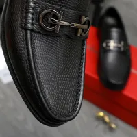 Cheap Salvatore Ferragamo Leather Shoes For Men #1408684 Replica Wholesale [$85.00 USD] [ITEM#1408684] on Replica Salvatore Ferragamo Leather Shoes