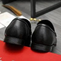 Cheap Salvatore Ferragamo Leather Shoes For Men #1408684 Replica Wholesale [$85.00 USD] [ITEM#1408684] on Replica Salvatore Ferragamo Leather Shoes