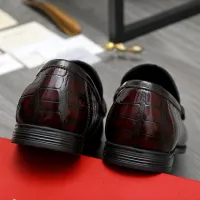 Cheap Salvatore Ferragamo Leather Shoes For Men #1408685 Replica Wholesale [$85.00 USD] [ITEM#1408685] on Replica Salvatore Ferragamo Leather Shoes