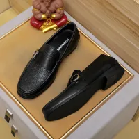 Cheap Salvatore Ferragamo Leather Shoes For Men #1408690 Replica Wholesale [$88.00 USD] [ITEM#1408690] on Replica Salvatore Ferragamo Leather Shoes