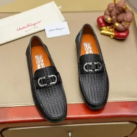 Cheap Salvatore Ferragamo Leather Shoes For Men #1408692 Replica Wholesale [$72.00 USD] [ITEM#1408692] on Replica Salvatore Ferragamo Leather Shoes