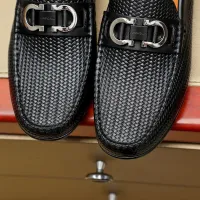 Cheap Salvatore Ferragamo Leather Shoes For Men #1408692 Replica Wholesale [$72.00 USD] [ITEM#1408692] on Replica Salvatore Ferragamo Leather Shoes