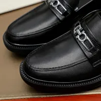 Cheap Salvatore Ferragamo Leather Shoes For Men #1408695 Replica Wholesale [$88.00 USD] [ITEM#1408695] on Replica Salvatore Ferragamo Leather Shoes