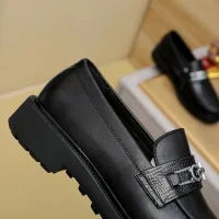 Cheap Salvatore Ferragamo Leather Shoes For Men #1408695 Replica Wholesale [$88.00 USD] [ITEM#1408695] on Replica Salvatore Ferragamo Leather Shoes