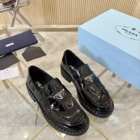 Cheap Prada Leather Shoes For Women #1408705 Replica Wholesale [$100.00 USD] [ITEM#1408705] on Replica Prada Leather Shoes