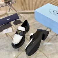 Cheap Prada Leather Shoes For Men #1408706 Replica Wholesale [$105.00 USD] [ITEM#1408706] on Replica Prada Leather Shoes