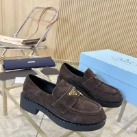 Cheap Prada Leather Shoes For Men #1408708 Replica Wholesale [$105.00 USD] [ITEM#1408708] on Replica Prada Leather Shoes