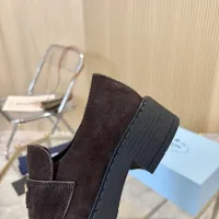 Cheap Prada Leather Shoes For Women #1408709 Replica Wholesale [$100.00 USD] [ITEM#1408709] on Replica Prada Leather Shoes
