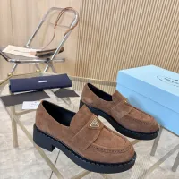 Cheap Prada Leather Shoes For Women #1408711 Replica Wholesale [$100.00 USD] [ITEM#1408711] on Replica Prada Leather Shoes