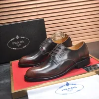 Cheap Prada Leather Shoes For Men #1408717 Replica Wholesale [$98.00 USD] [ITEM#1408717] on Replica Prada Leather Shoes
