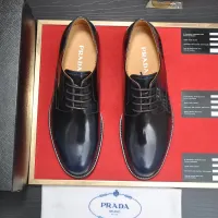 Cheap Prada Leather Shoes For Men #1408718 Replica Wholesale [$98.00 USD] [ITEM#1408718] on Replica Prada Leather Shoes