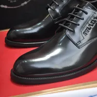 Cheap Prada Leather Shoes For Men #1408719 Replica Wholesale [$98.00 USD] [ITEM#1408719] on Replica Prada Leather Shoes