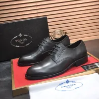 Cheap Prada Leather Shoes For Men #1408720 Replica Wholesale [$98.00 USD] [ITEM#1408720] on Replica Prada Leather Shoes
