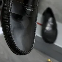 Cheap Prada Leather Shoes For Men #1408721 Replica Wholesale [$82.00 USD] [ITEM#1408721] on Replica Prada Leather Shoes