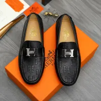 Cheap Hermes Leather Shoes For Men #1408723 Replica Wholesale [$82.00 USD] [ITEM#1408723] on Replica Hermes Leather Shoes