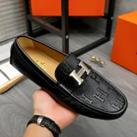 Cheap Hermes Leather Shoes For Men #1408723 Replica Wholesale [$82.00 USD] [ITEM#1408723] on Replica Hermes Leather Shoes