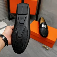 Cheap Hermes Leather Shoes For Men #1408723 Replica Wholesale [$82.00 USD] [ITEM#1408723] on Replica Hermes Leather Shoes