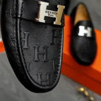 Cheap Hermes Leather Shoes For Men #1408723 Replica Wholesale [$82.00 USD] [ITEM#1408723] on Replica Hermes Leather Shoes