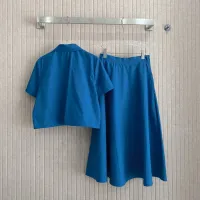 Cheap Valentino Tracksuits Short Sleeved For Women #1408743 Replica Wholesale [$88.00 USD] [ITEM#1408743] on Replica Valentino Tracksuits