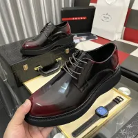 Cheap Prada Leather Shoes For Men #1408754 Replica Wholesale [$115.00 USD] [ITEM#1408754] on Replica Prada Leather Shoes