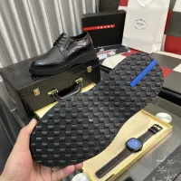 Cheap Prada Leather Shoes For Men #1408757 Replica Wholesale [$115.00 USD] [ITEM#1408757] on Replica Prada Leather Shoes