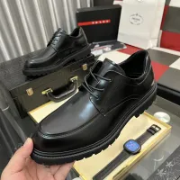 Cheap Prada Leather Shoes For Men #1408761 Replica Wholesale [$115.00 USD] [ITEM#1408761] on Replica Prada Leather Shoes