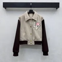 Cheap Louis Vuitton LV Jackets Long Sleeved For Women #1408762 Replica Wholesale [$130.00 USD] [ITEM#1408762] on Replica Louis Vuitton LV Jackets