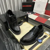 Cheap Prada Leather Shoes For Men #1408763 Replica Wholesale [$115.00 USD] [ITEM#1408763] on Replica Prada Leather Shoes