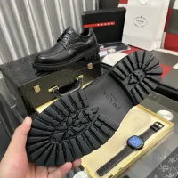 Cheap Prada Leather Shoes For Men #1408763 Replica Wholesale [$115.00 USD] [ITEM#1408763] on Replica Prada Leather Shoes