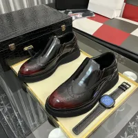 Cheap Prada Leather Shoes For Men #1408766 Replica Wholesale [$115.00 USD] [ITEM#1408766] on Replica Prada Leather Shoes