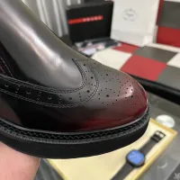 Cheap Prada Leather Shoes For Men #1408766 Replica Wholesale [$115.00 USD] [ITEM#1408766] on Replica Prada Leather Shoes