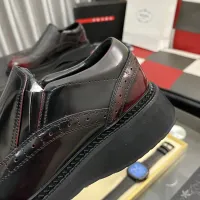 Cheap Prada Leather Shoes For Men #1408766 Replica Wholesale [$115.00 USD] [ITEM#1408766] on Replica Prada Leather Shoes