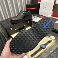 Cheap Prada Leather Shoes For Men #1408766 Replica Wholesale [$115.00 USD] [ITEM#1408766] on Replica Prada Leather Shoes