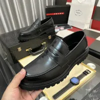 Cheap Prada Leather Shoes For Men #1408770 Replica Wholesale [$115.00 USD] [ITEM#1408770] on Replica Prada Leather Shoes