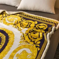 Cheap Versace Blanket #1408782 Replica Wholesale [$88.00 USD] [ITEM#1408782] on Replica Versace Blanket