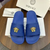 Cheap Versace Slippers For Men #1408801 Replica Wholesale [$48.00 USD] [ITEM#1408801] on Replica Versace Slippers