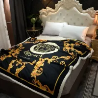 Cheap Versace Blanket #1408807 Replica Wholesale [$80.00 USD] [ITEM#1408807] on Replica Versace Blanket